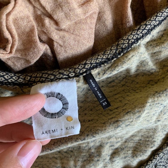 Anthropologie Akemi+Kin beaded sequin peplum tank - Picture 15 of 15